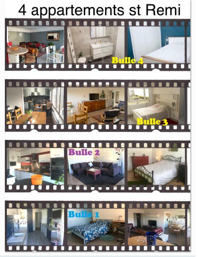 BedinReims burgundy bottle free parking&wifi free ideal 4 à 8 Adultes Exterior foto